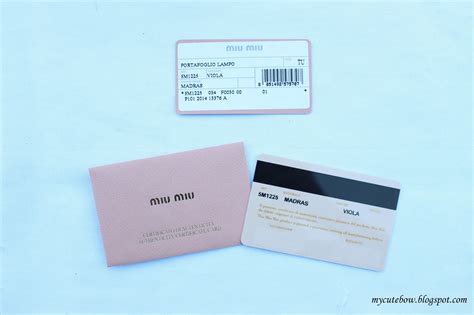 miu miu gift card